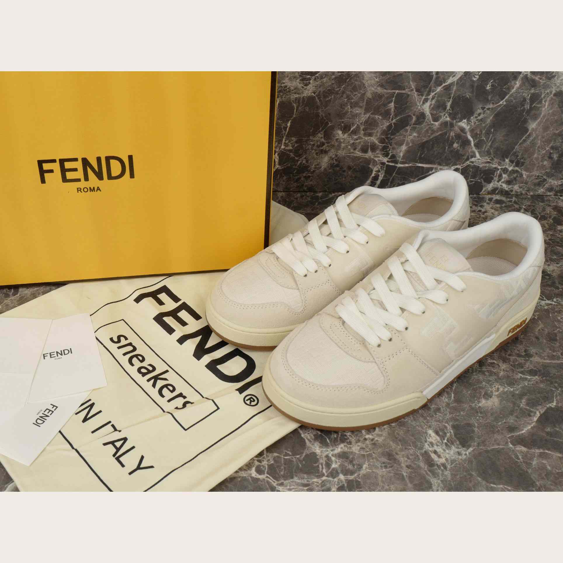 Fendi Match Trainers   - DesignerGu