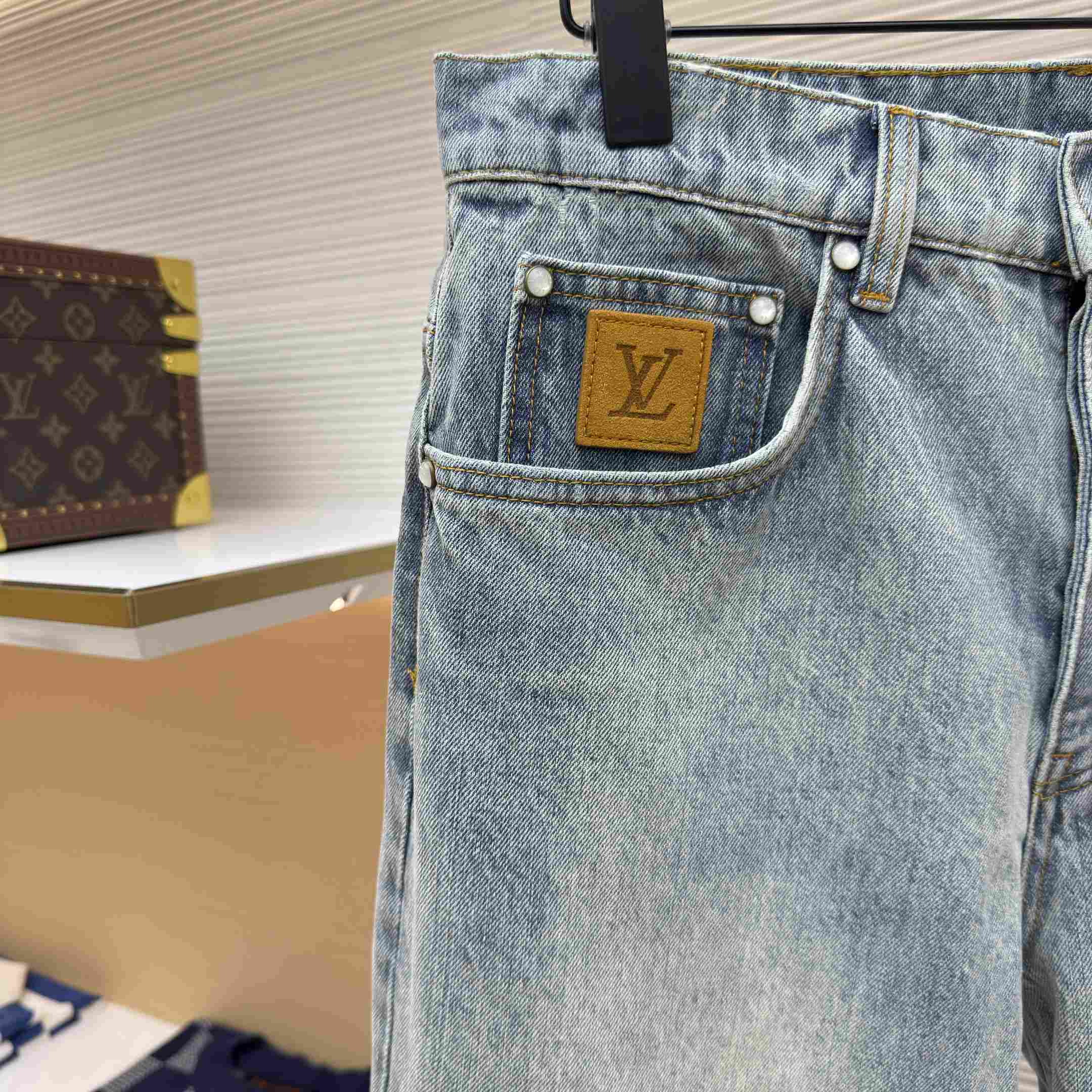 Louis Vuitton Slim Fit Denim Pants   1AGIXW - DesignerGu