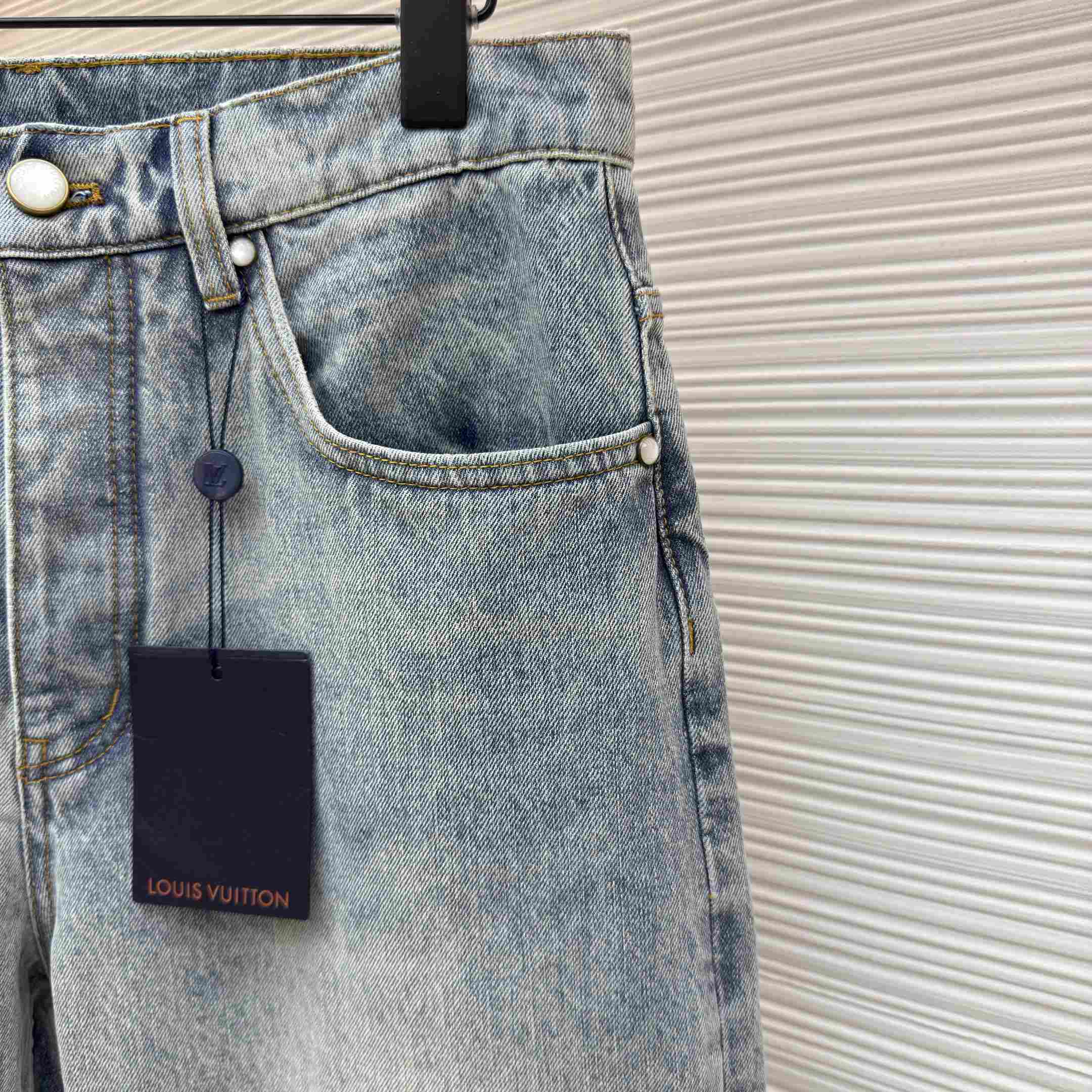 Louis Vuitton Slim Fit Denim Pants   1AGIXW - DesignerGu