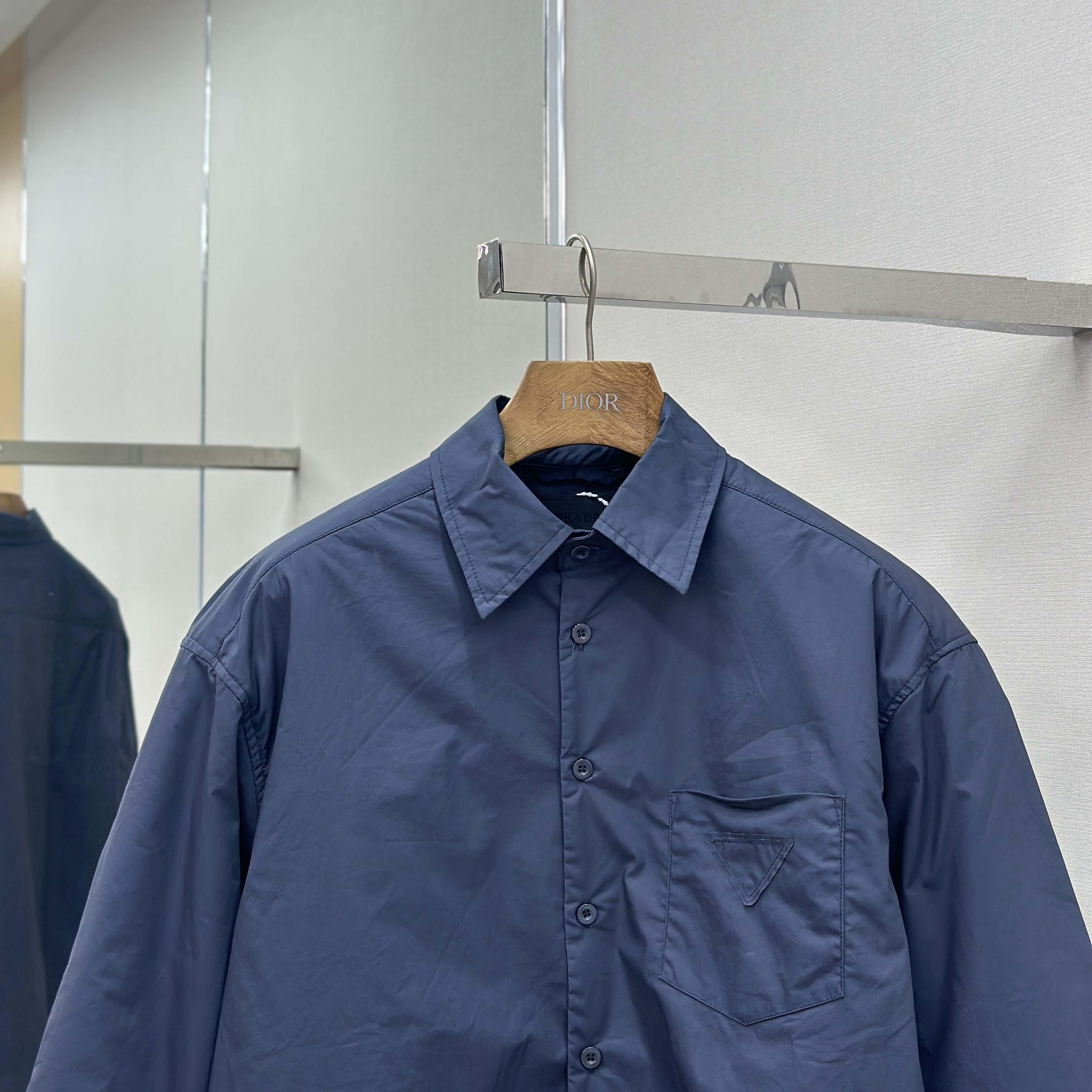 Prada Light Re-Nylon Shirt - DesignerGu