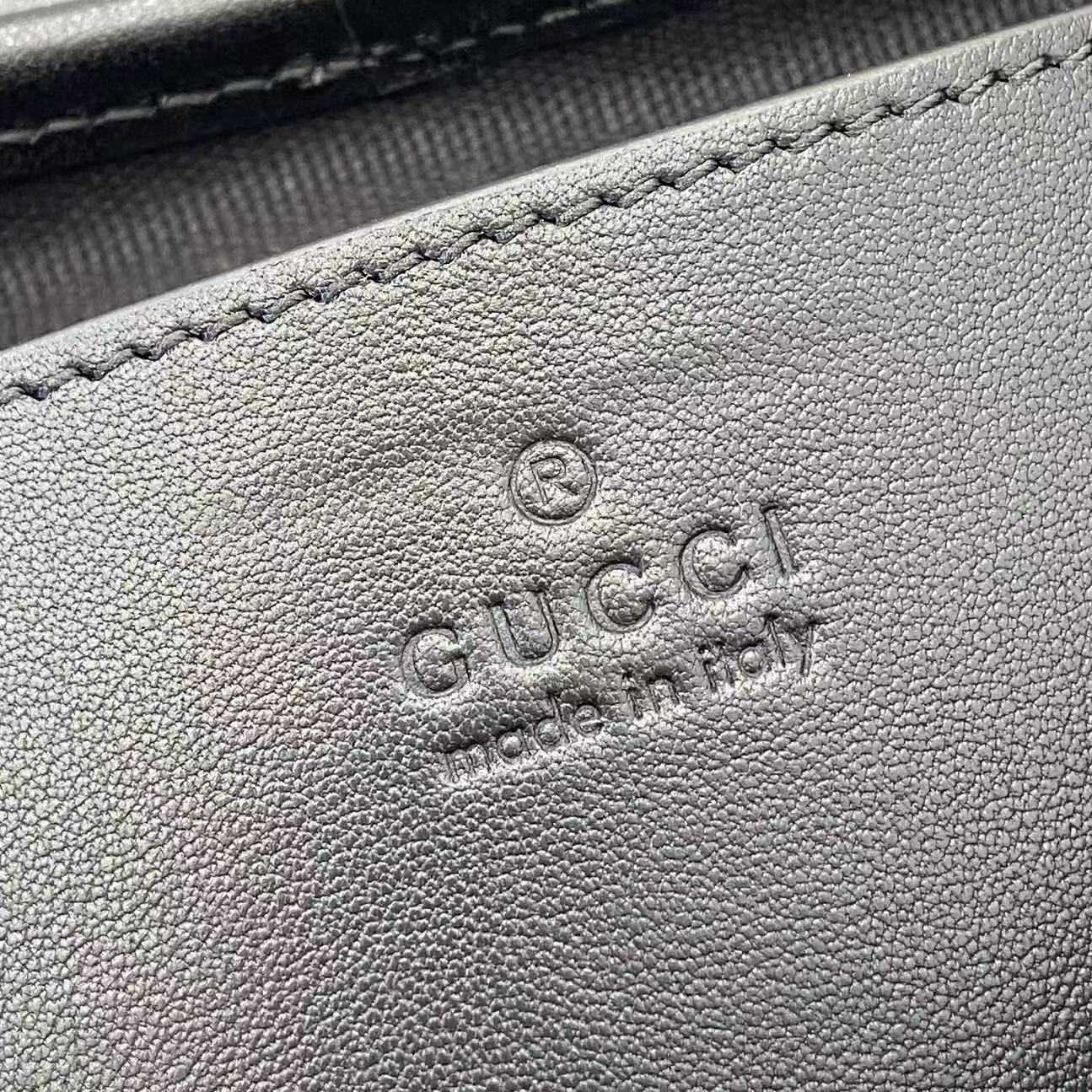 Gucci GG Emblem Small Shoulder Bag - DesignerGu