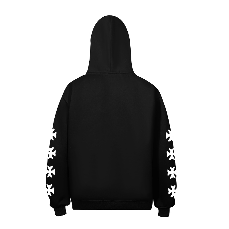 Rhude  Eagle Graphic Star-Embellished Hoodie - DesignerGu