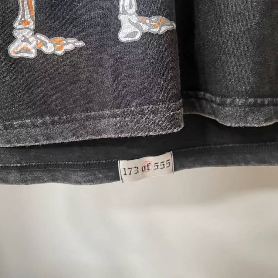 Godspeed Mens Etched in Glory Crew Neck T-Shirt Black - DesignerGu