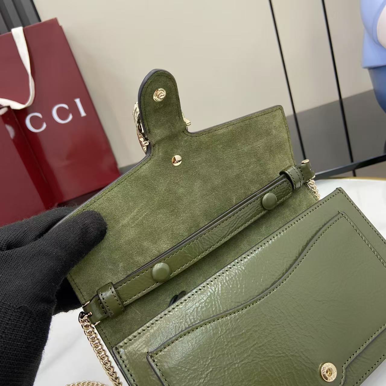 Gucci Dionysus Wallet On Chain - DesignerGu