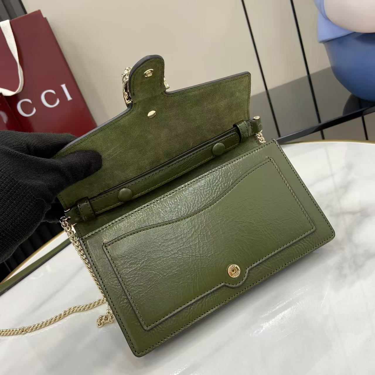 Gucci Dionysus Wallet On Chain - DesignerGu