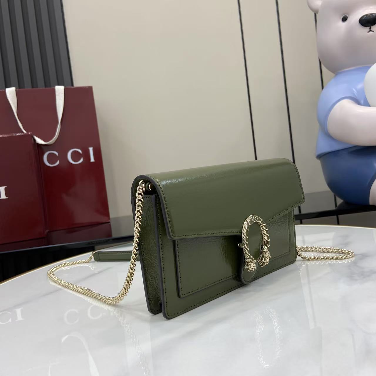Gucci Dionysus Wallet On Chain - DesignerGu