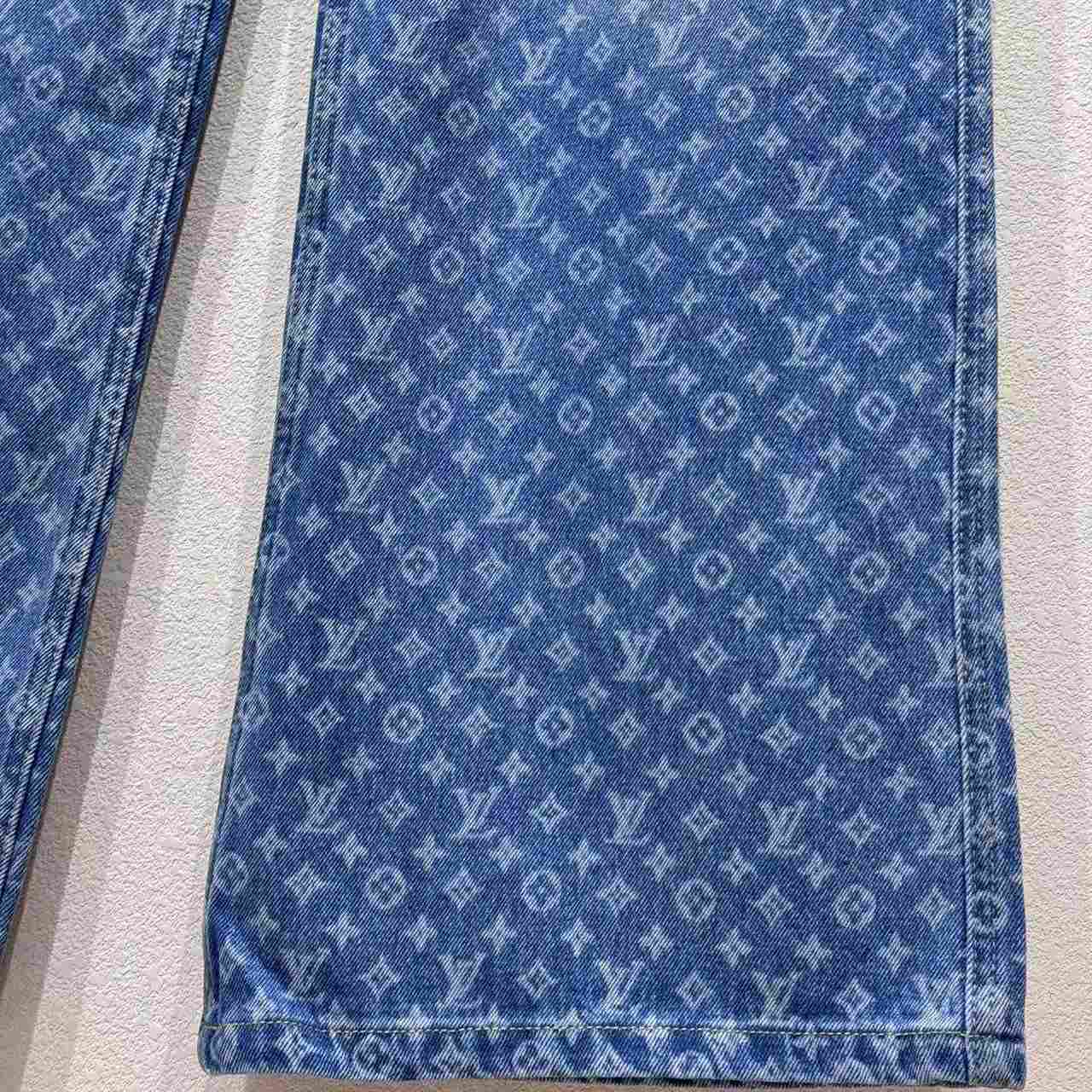 Louis Vuitton Monogram Flared Jeans   1AHENS - DesignerGu
