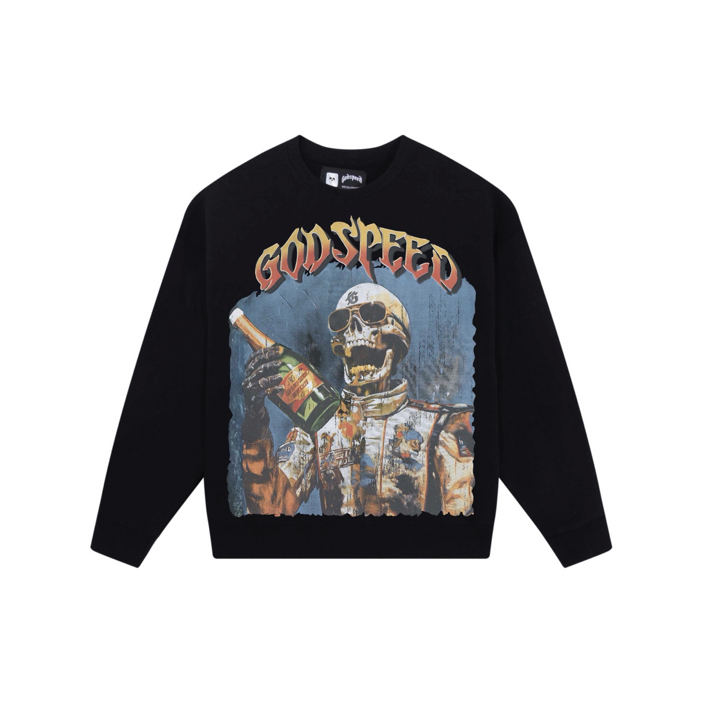 Godspeed Cotton Sweatshirt - DesignerGu