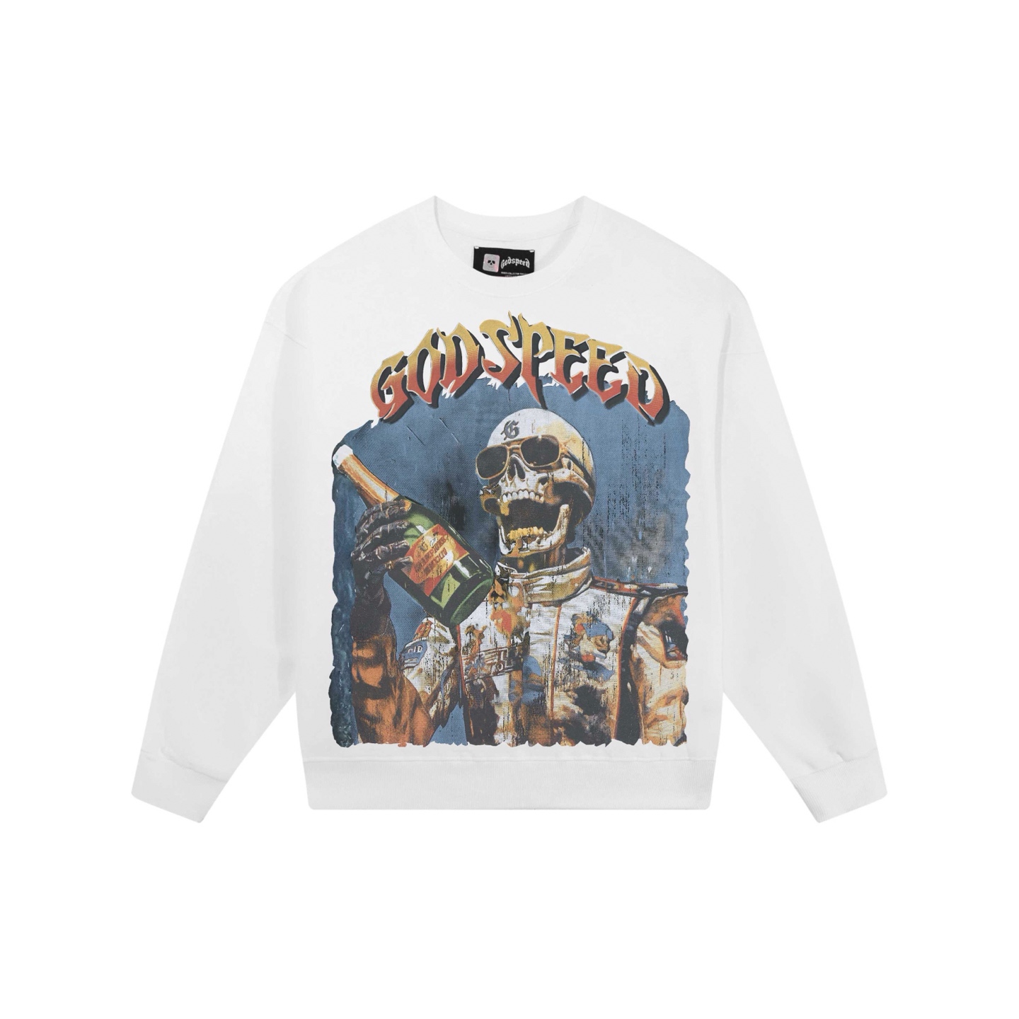 Godspeed Cotton Sweatshirt - DesignerGu