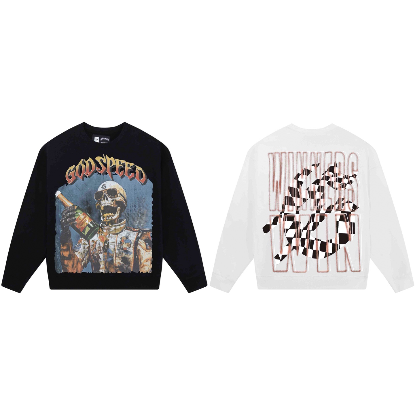 Godspeed Cotton Sweatshirt - DesignerGu