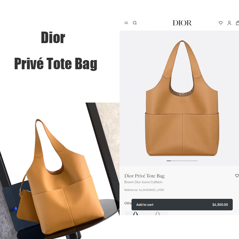 Dior Privé Tote Bag  - DesignerGu