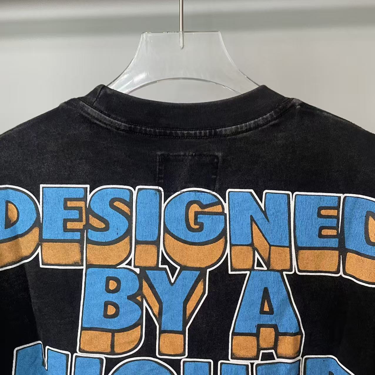 Godspeed Galaxsee Grey Wash Godspeed Tee - DesignerGu