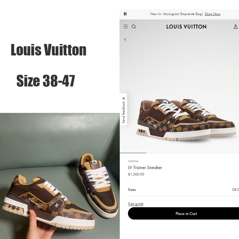Louis Vuitton LV Trainer Sneaker     1AIN14 - DesignerGu