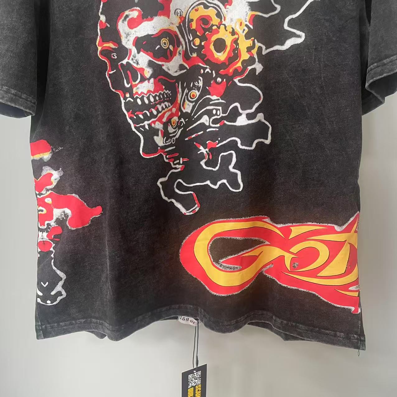 Godspeed PYP Tee Black Wash - DesignerGu