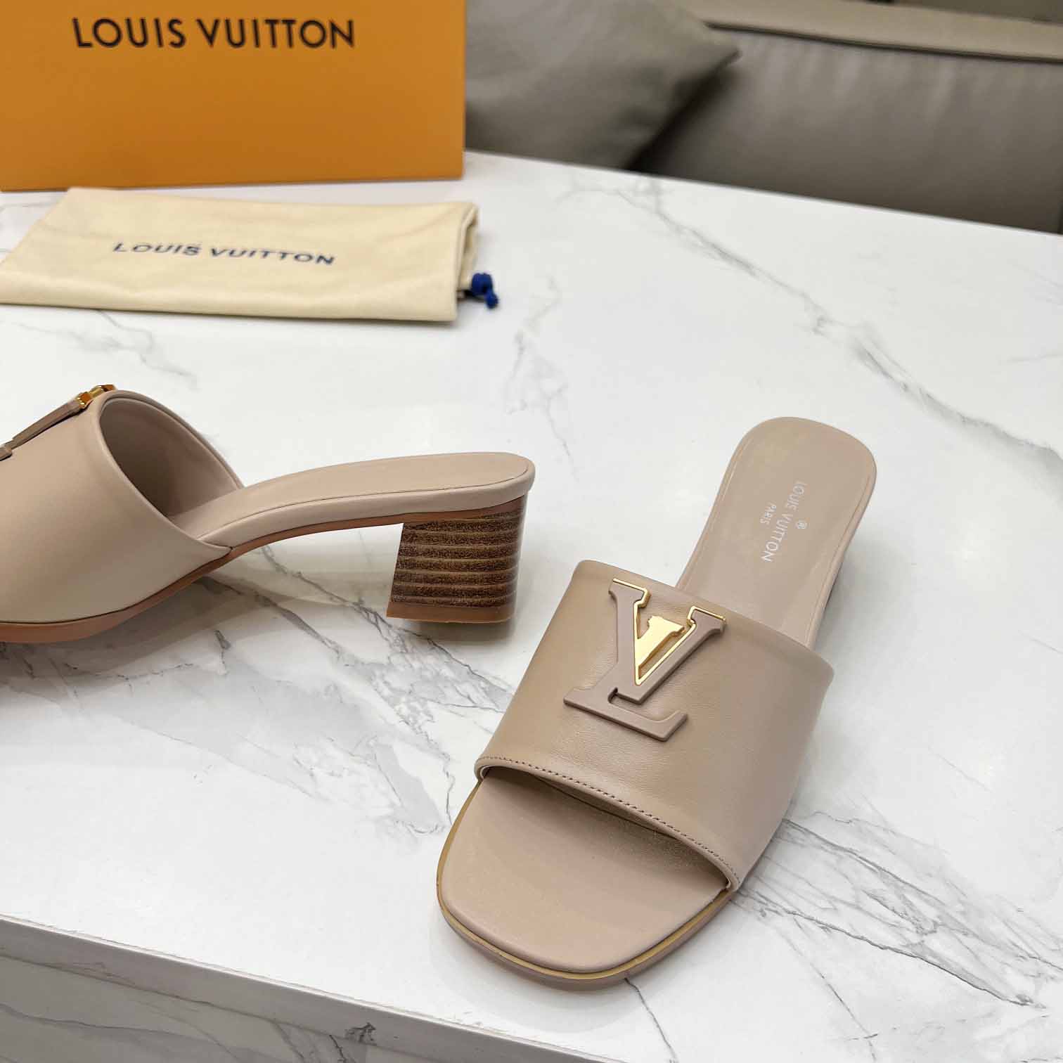Louis Vuitton LV Mare Mule   1ACU3L - DesignerGu