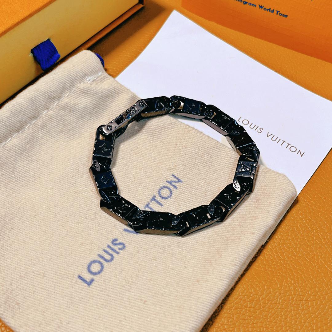 Louis Vuitton Monogram Bracelet - DesignerGu