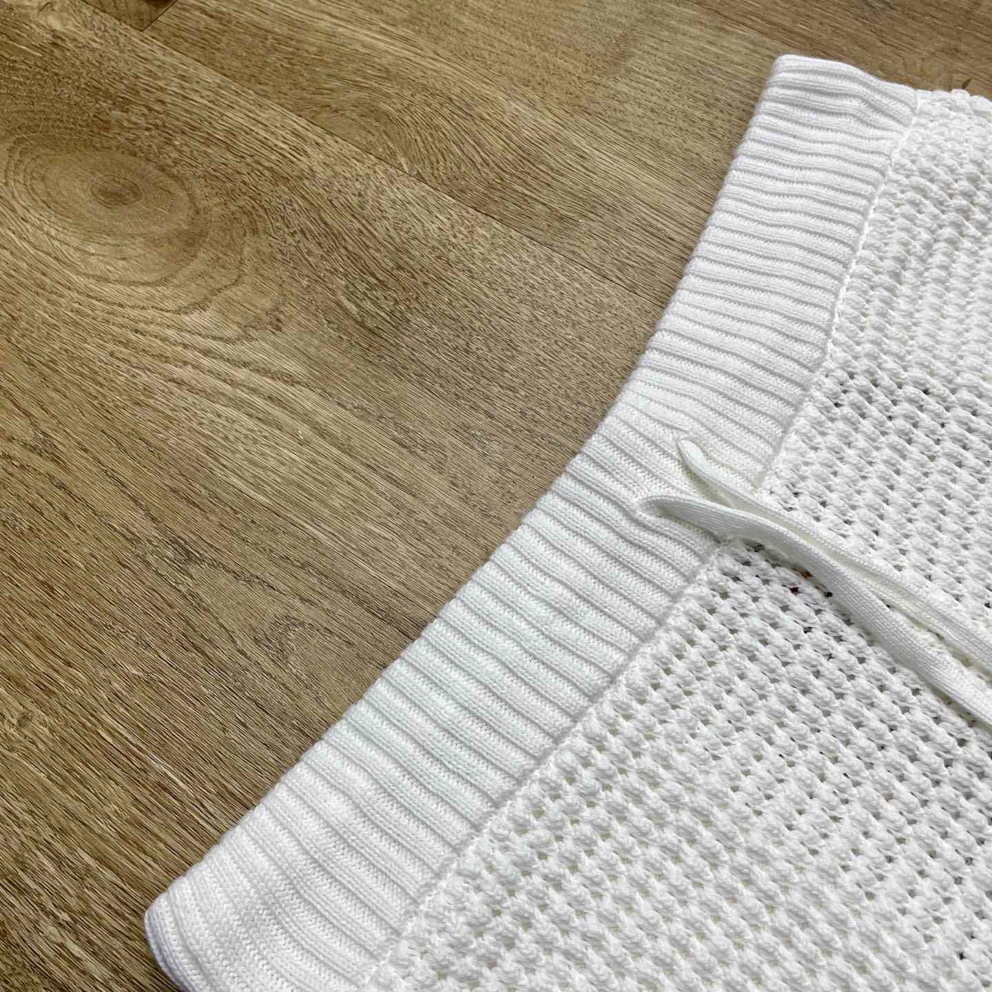 Casablanca Cotton Tennis Crochet Shorts    D0104 - DesignerGu