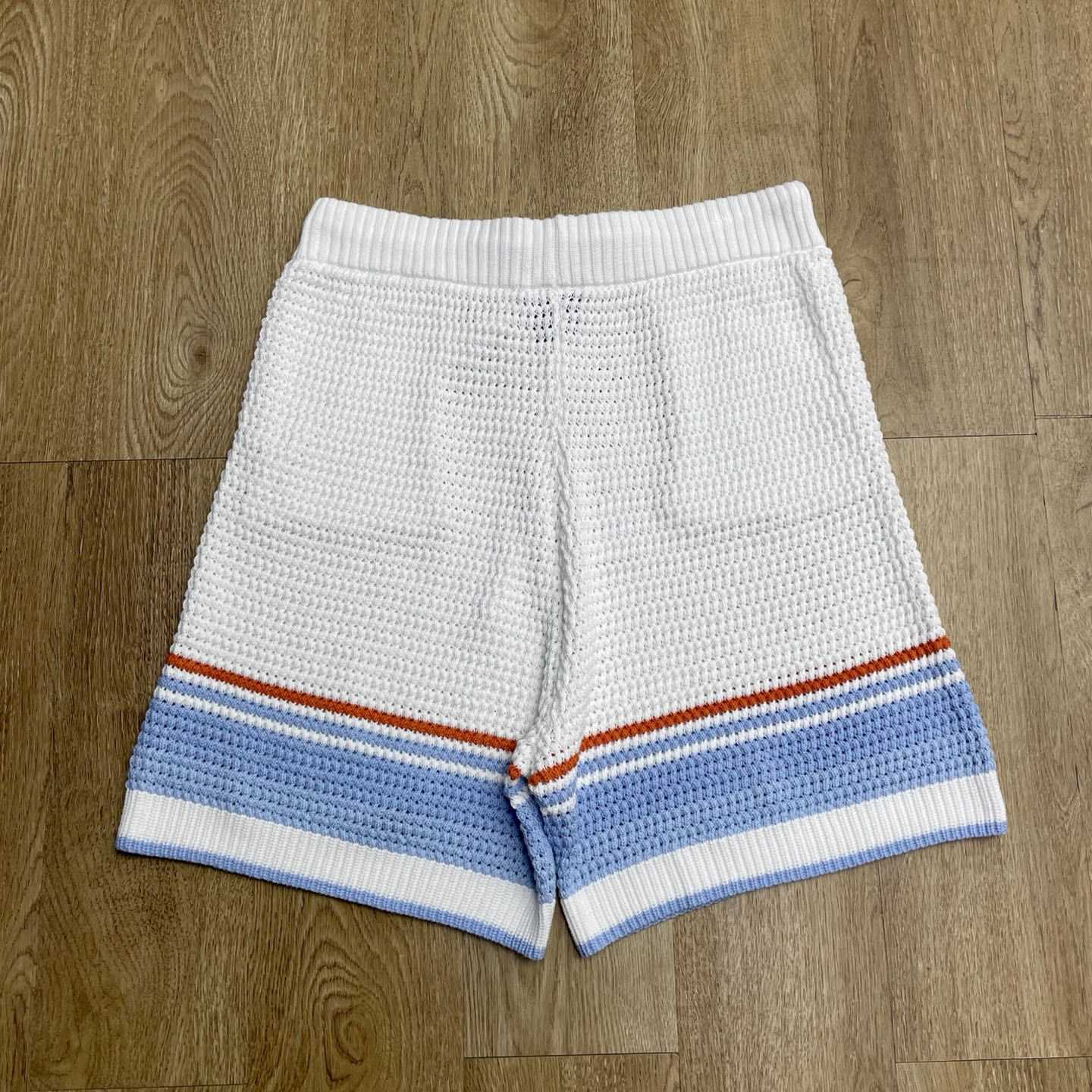 Casablanca Cotton Tennis Crochet Shorts    D0104 - DesignerGu