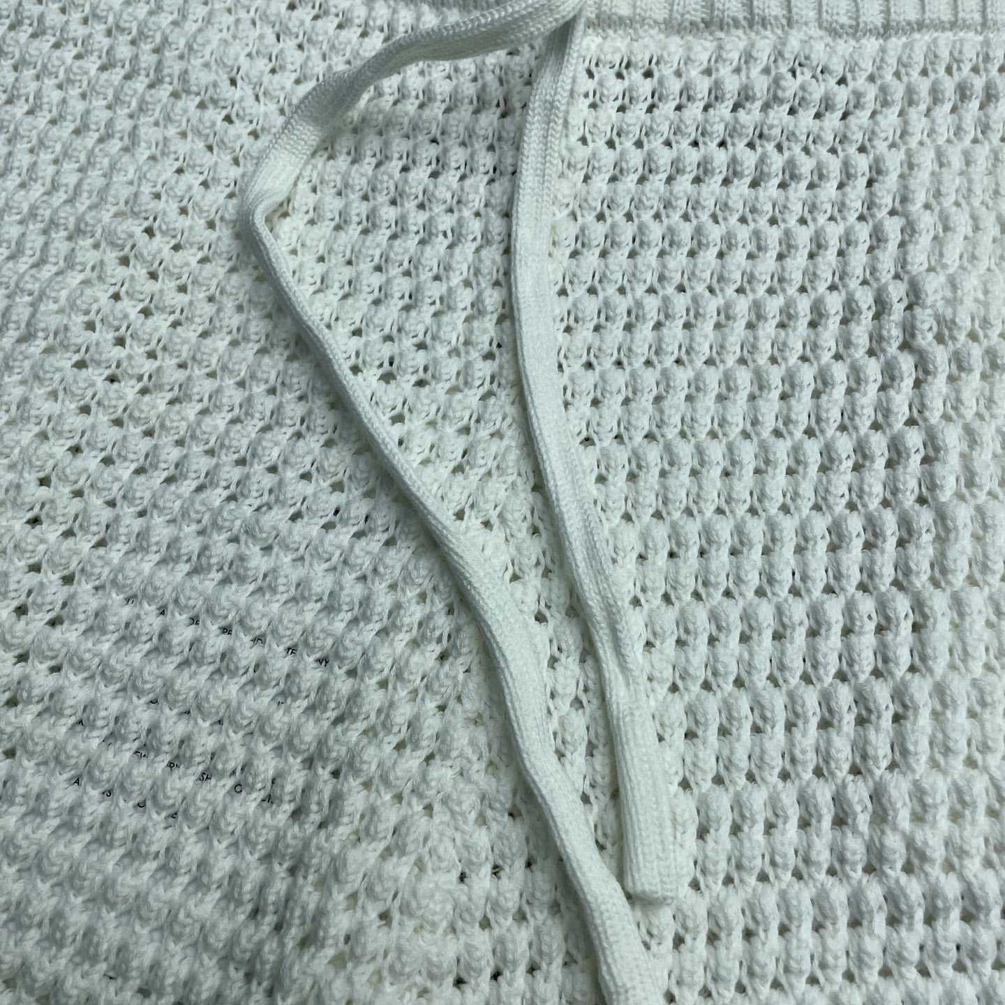 Casablanca Cotton Tennis Crochet Shorts    D0104 - DesignerGu