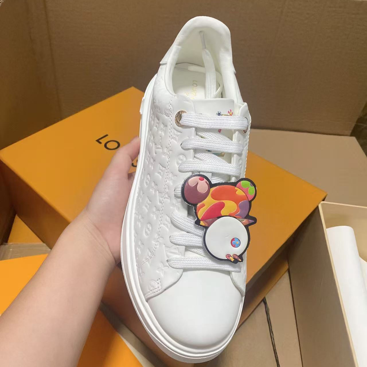 Louis Vuitton Time Out Sneaker    - DesignerGu