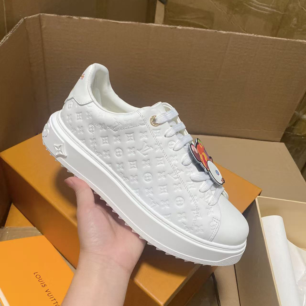 Louis Vuitton Time Out Sneaker    - DesignerGu