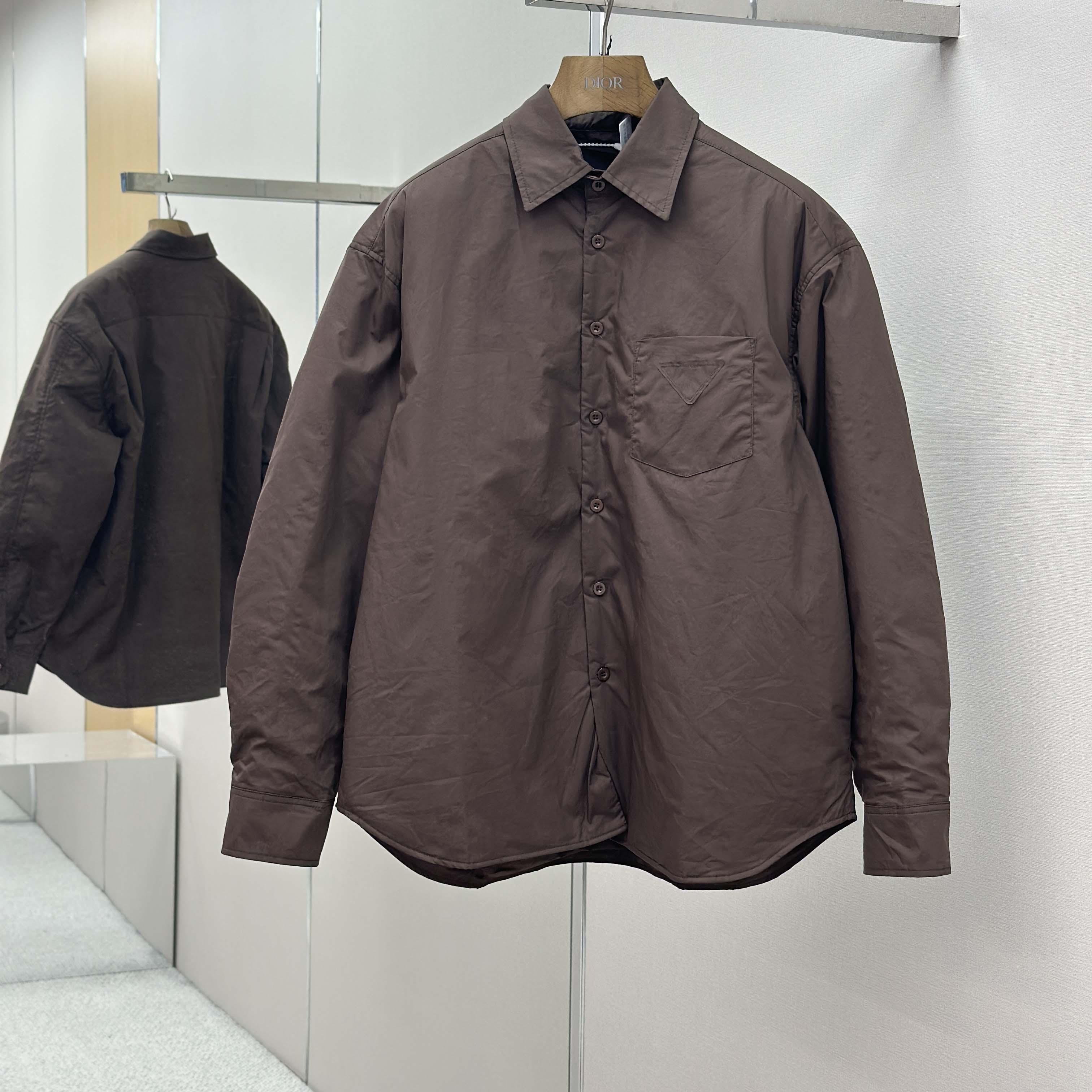 Prada Light Re-Nylon Shirt - DesignerGu