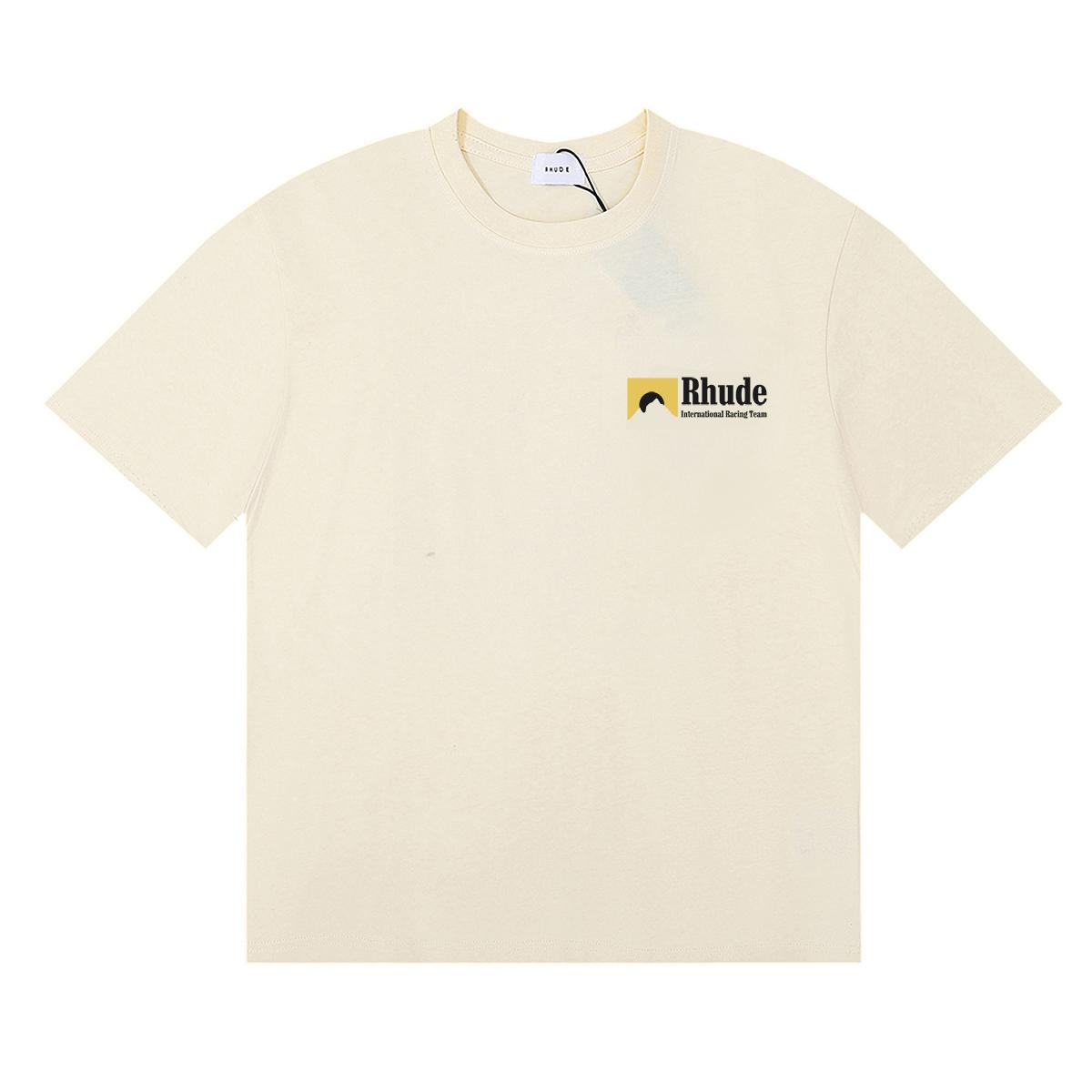 Rhude International Racing Logo T-shirt - DesignerGu