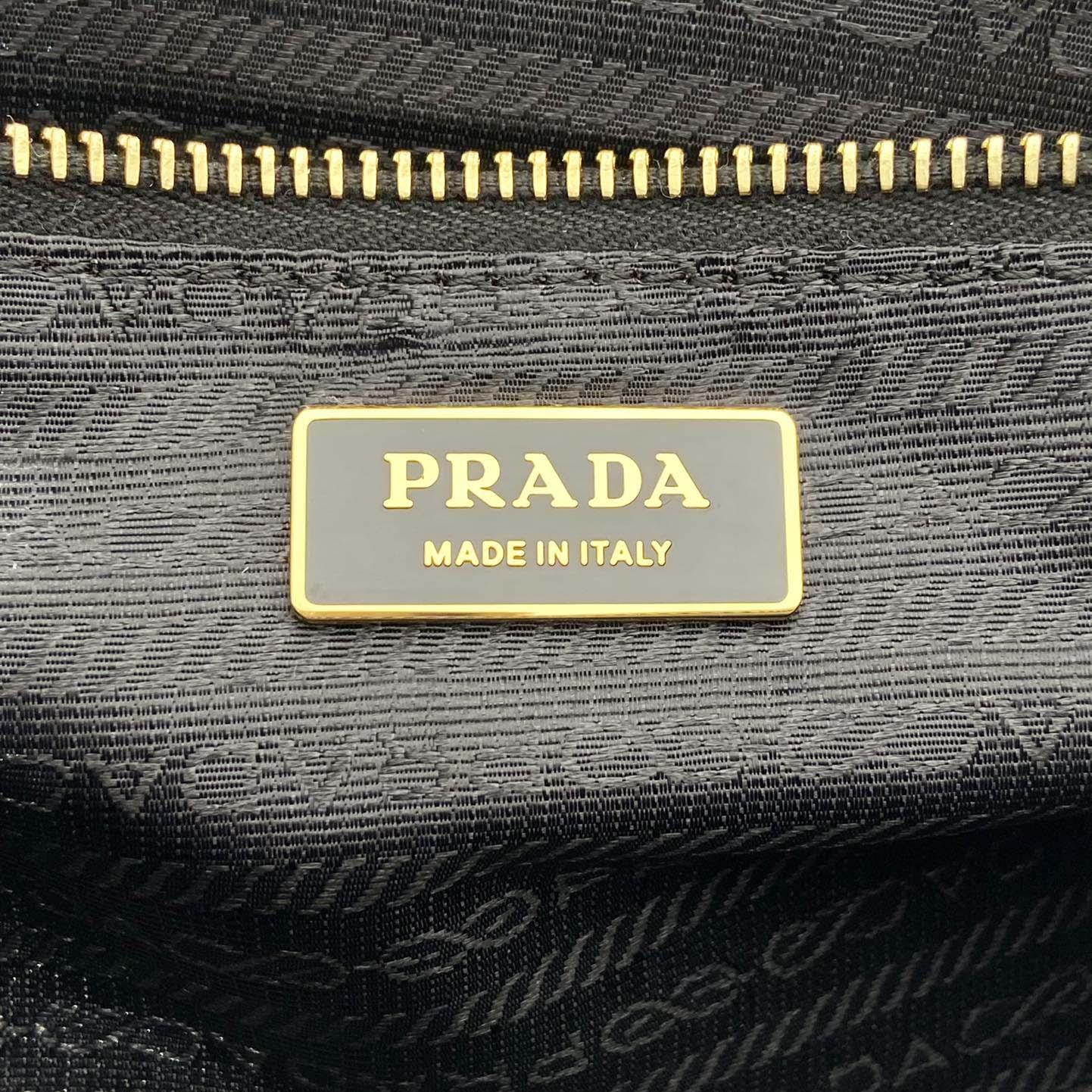 Prada Large Leather Handbag - DesignerGu