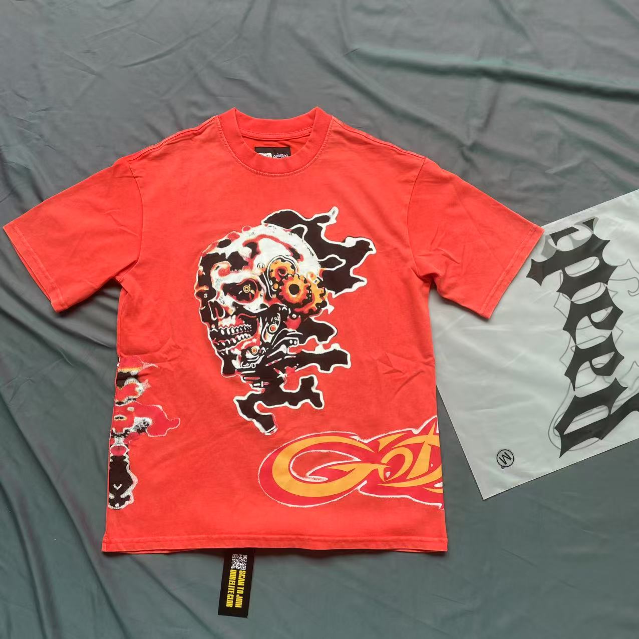 Godspeed 'P.Y.P' T-Shirt Red  - DesignerGu