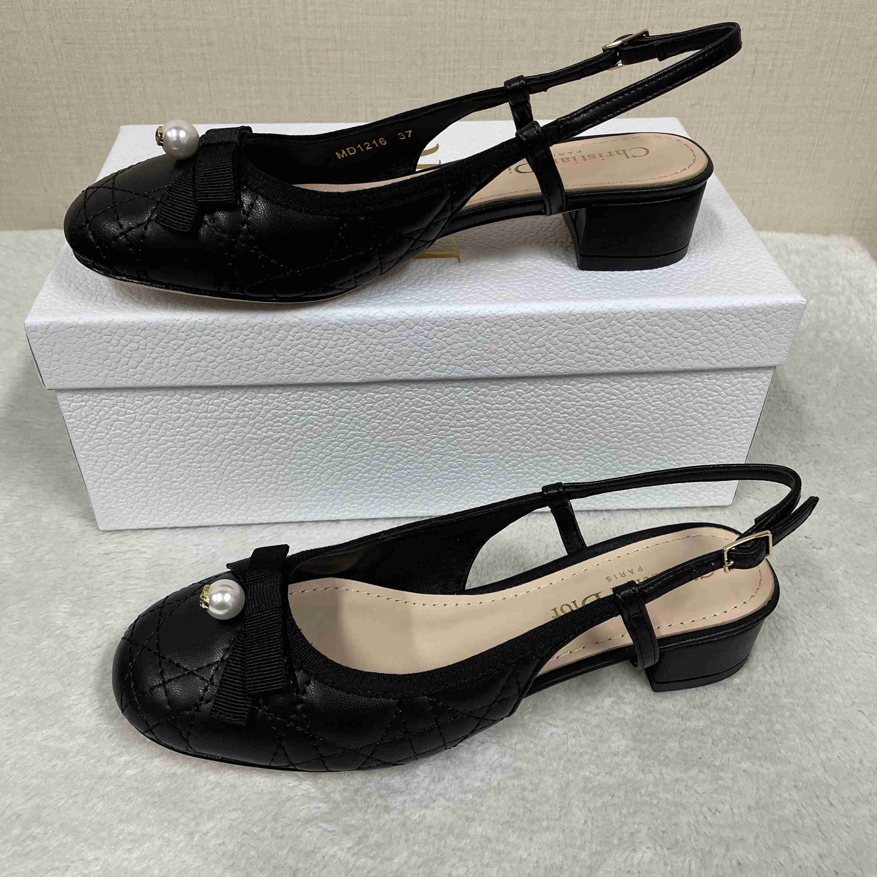 Dior Ballet Slingback Pumps   35mm - DesignerGu