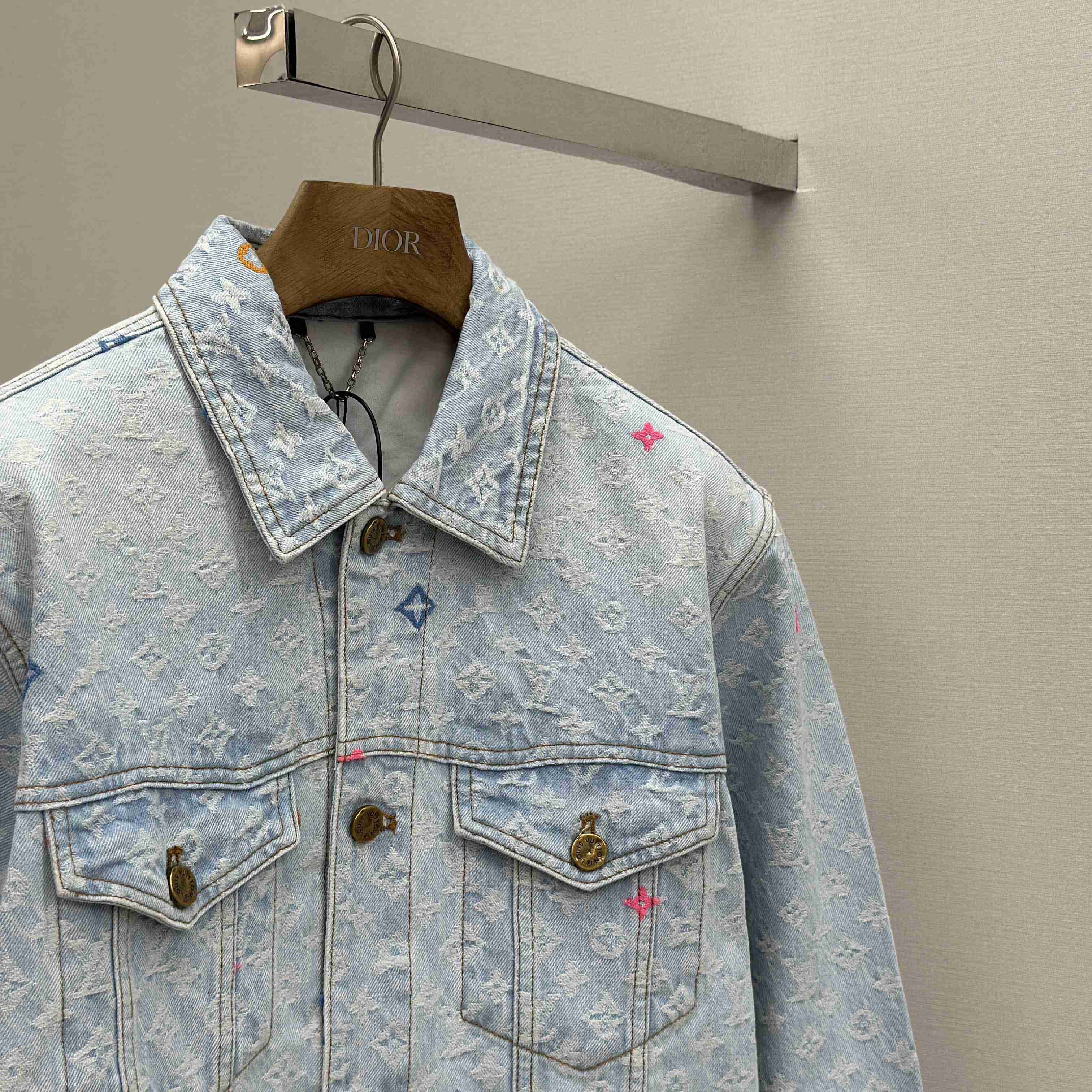 Louis Vuitton Monogram Denim Jacket - DesignerGu