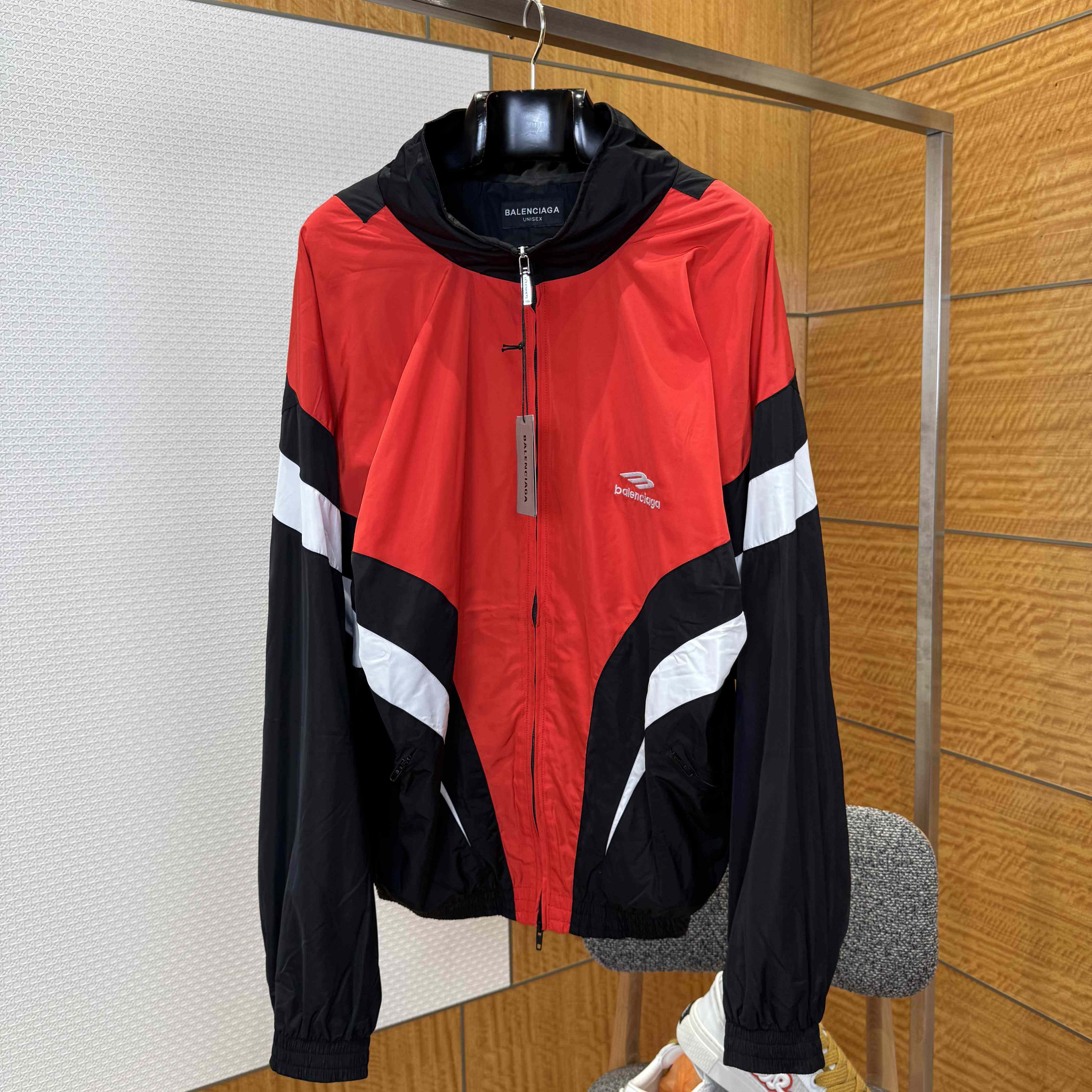 Balenciaga 3b Sports Icon Tracksuit Jacket - DesignerGu