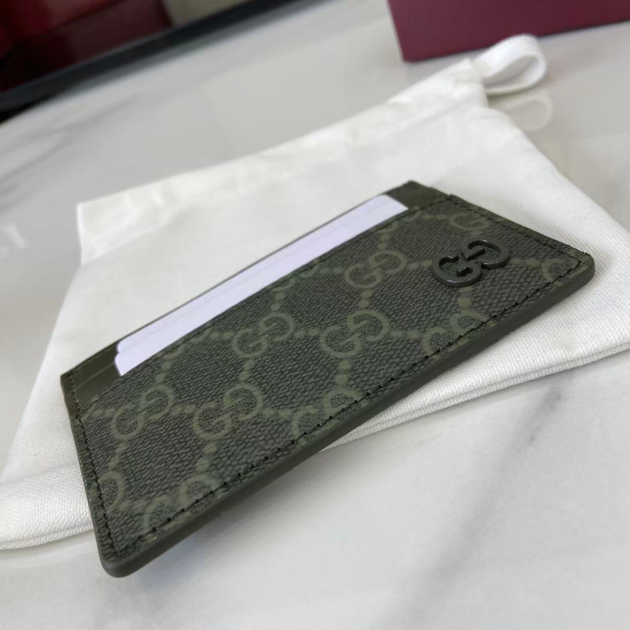 Gucci GG Monogram Long Card Case - DesignerGu