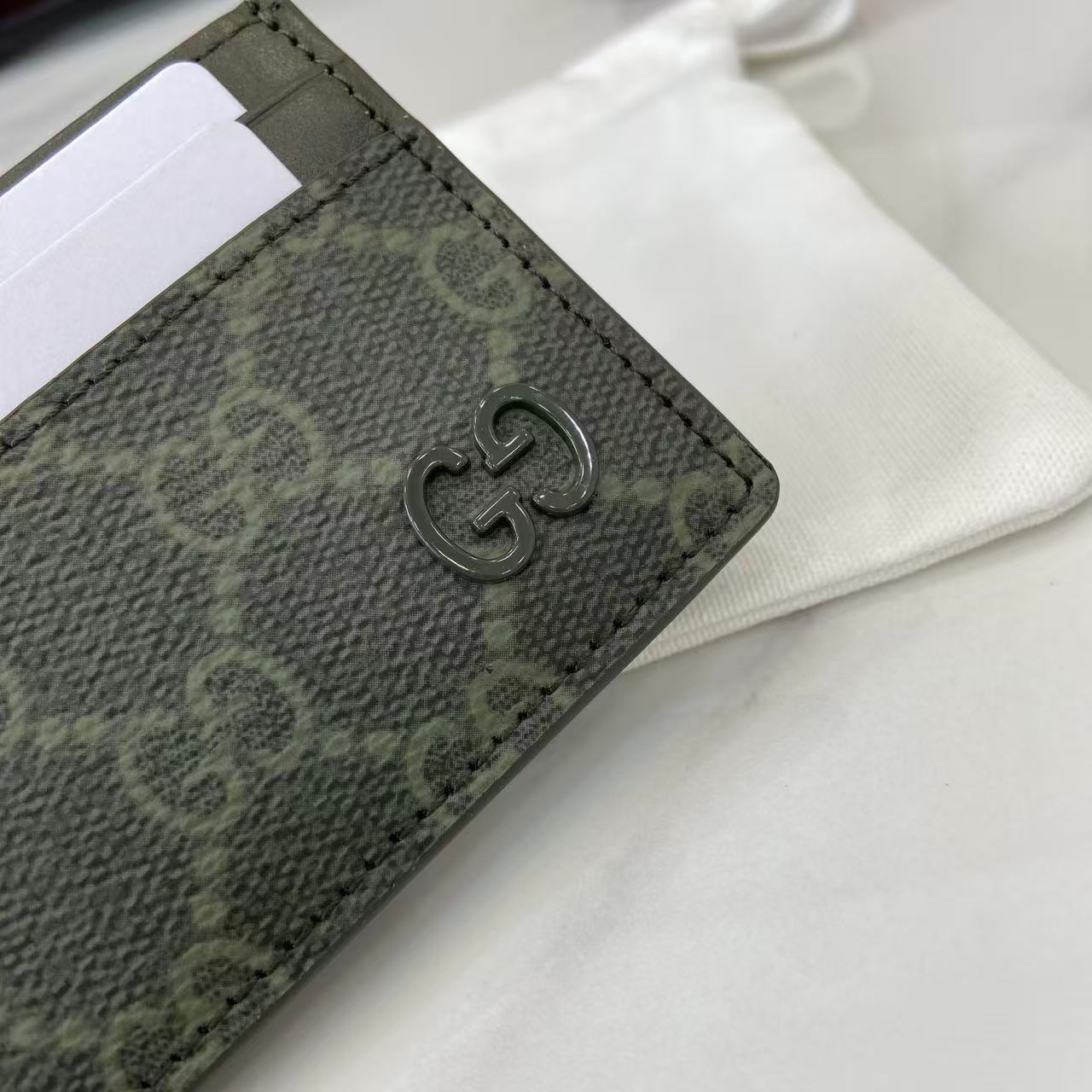 Gucci GG Monogram Long Card Case - DesignerGu