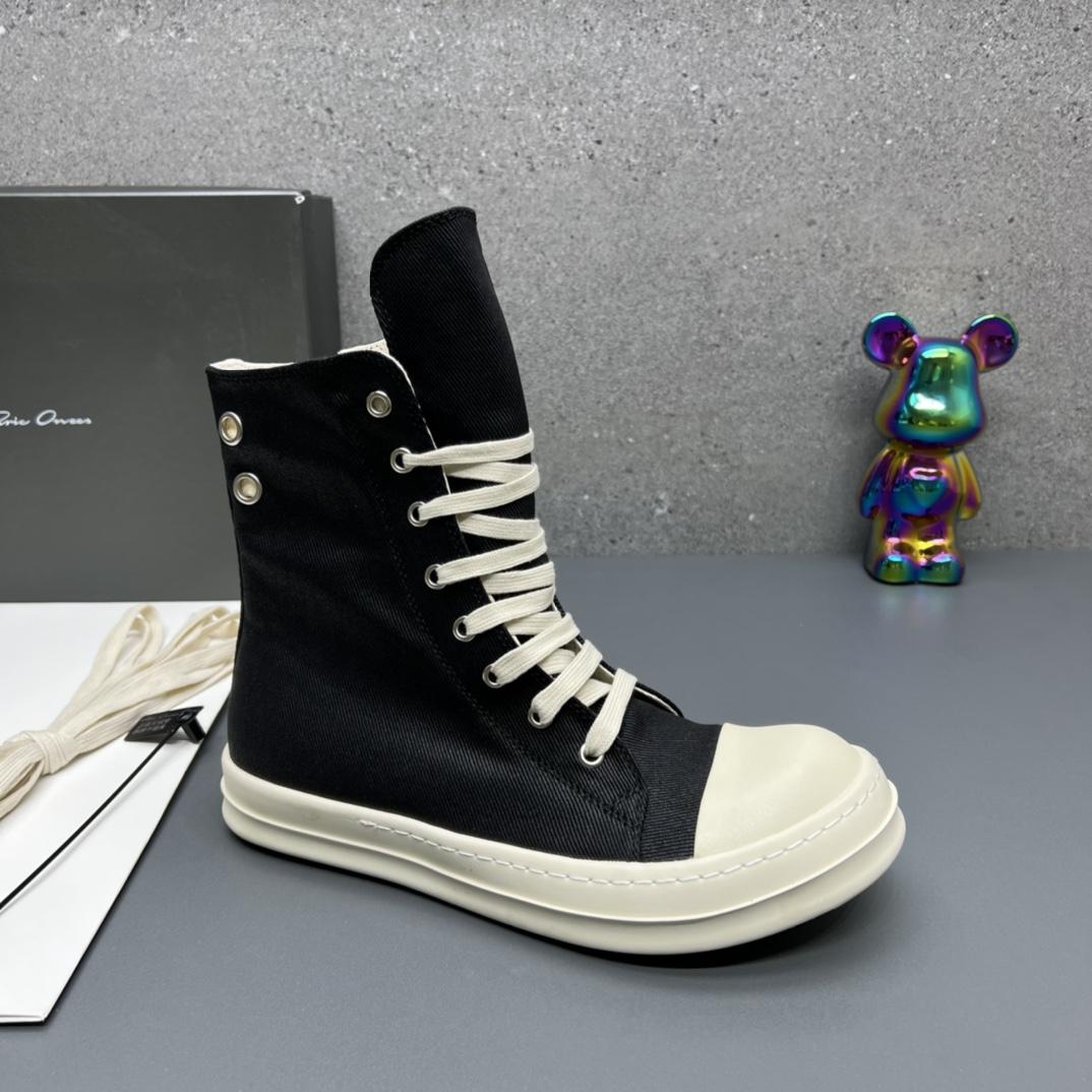 Rick Owens High Top Sneakers - DesignerGu
