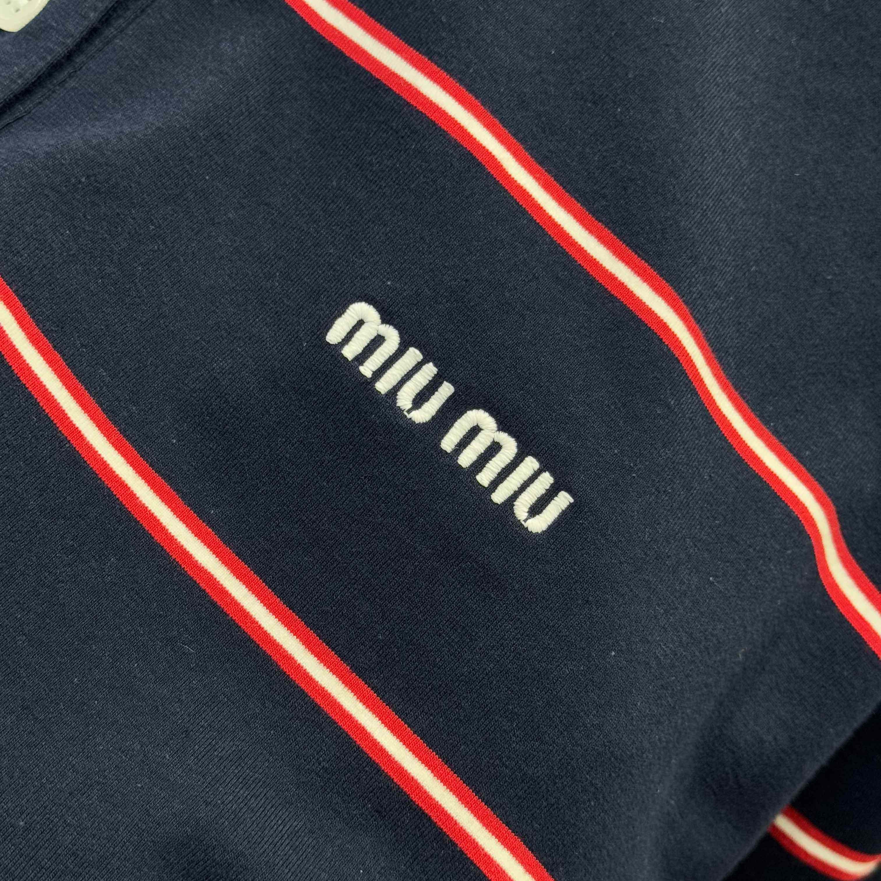 Miu Miu Cotton Polo Shirt - DesignerGu