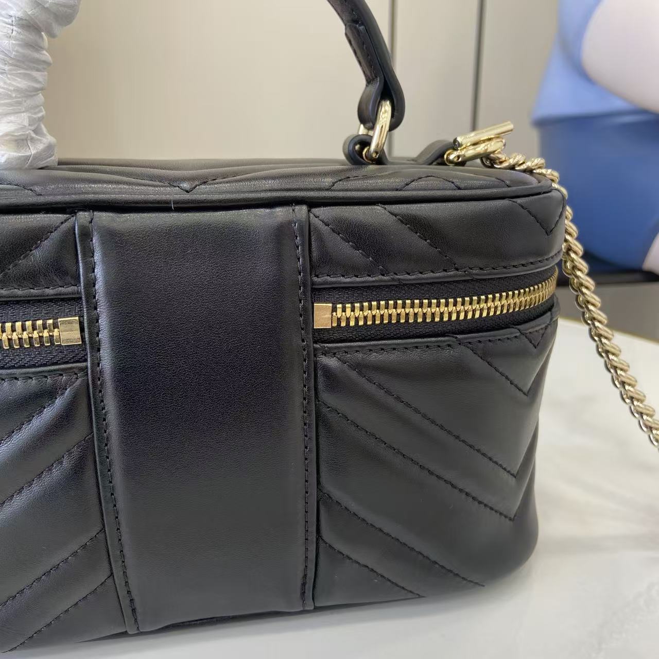 Gucci GG Marmont Mini Vanity Bag - DesignerGu