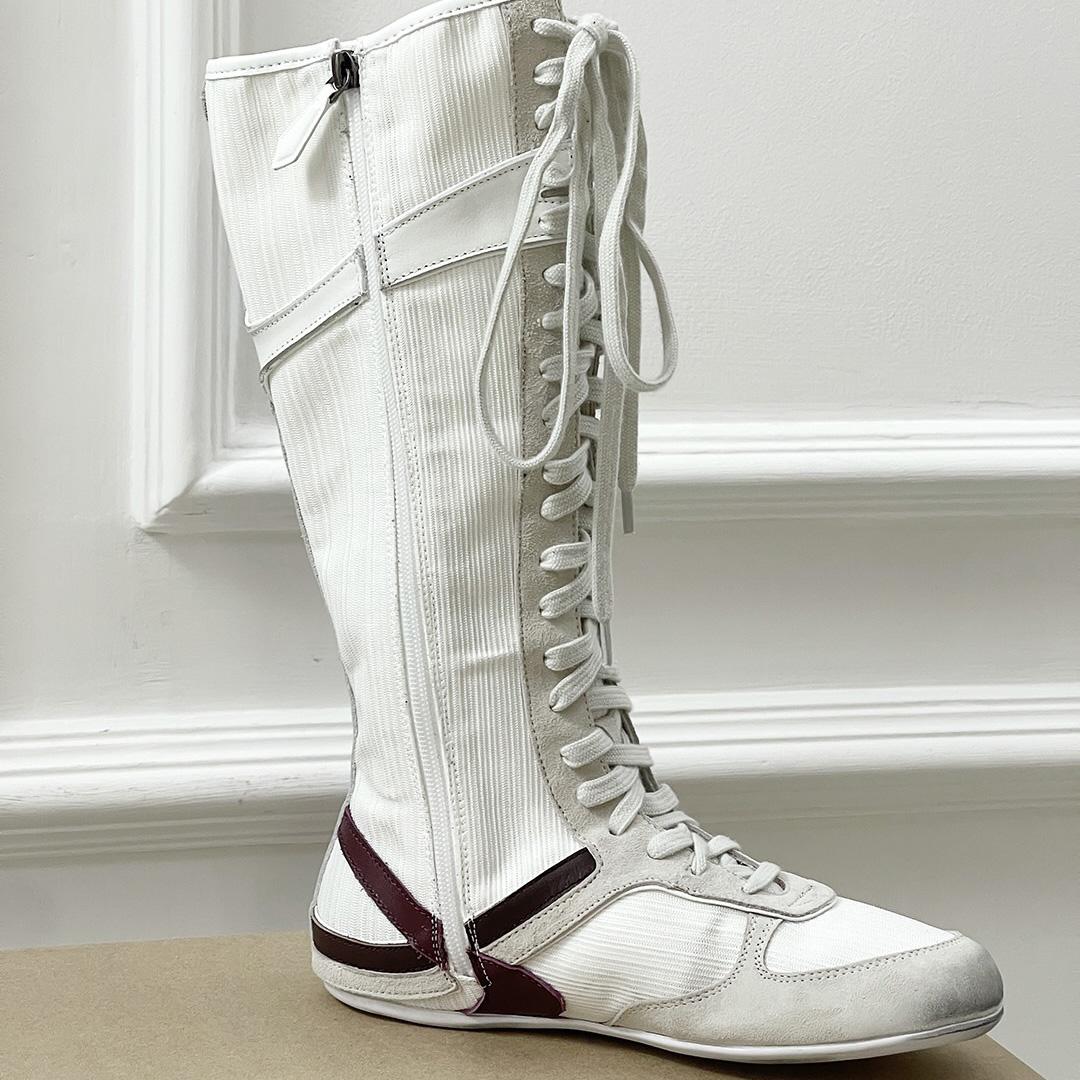 Miu Miu Panelled Boots - DesignerGu