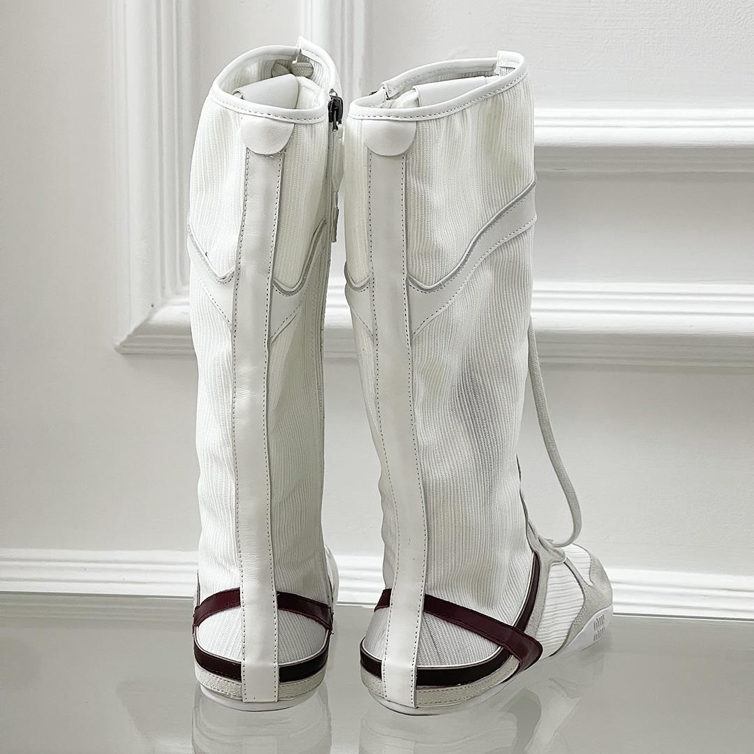 Miu Miu Panelled Boots - DesignerGu