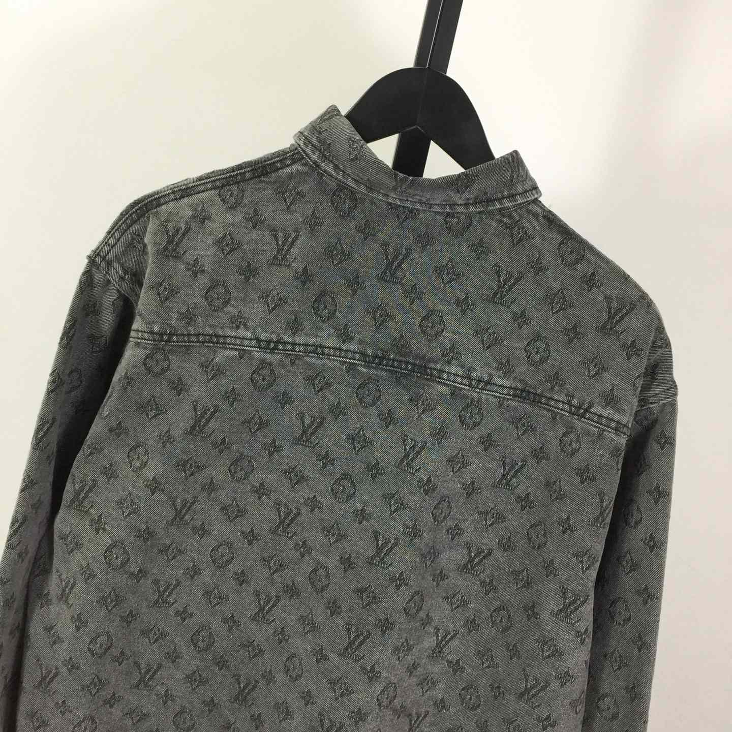 Louis Vuitton Monogram Denim Shirt    - DesignerGu