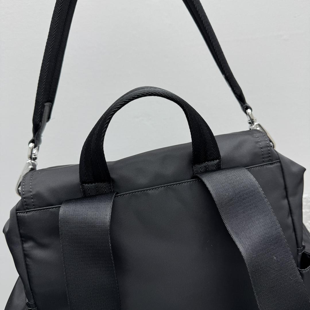 Prada Explore Re-Nylon And Leather Backpack - DesignerGu