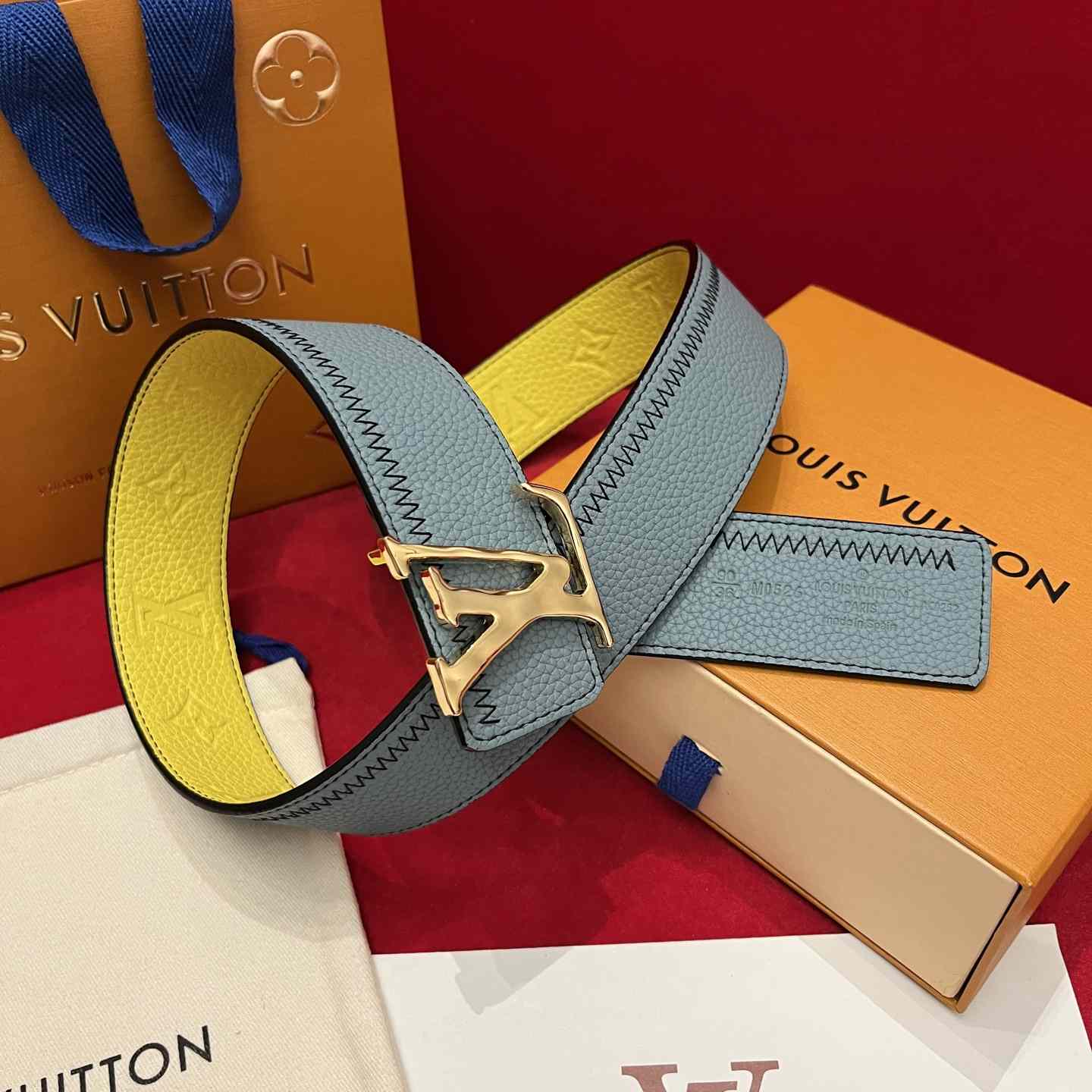 Louis Vuitton 40mm Reversible Belt  - DesignerGu