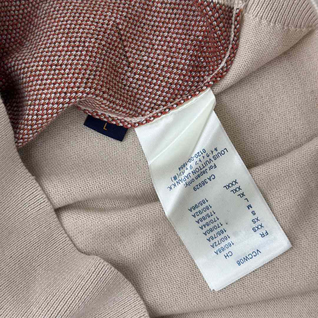 Louis Vuitton Argyle Intarsia Cardigan Vest   1AIMDG - DesignerGu