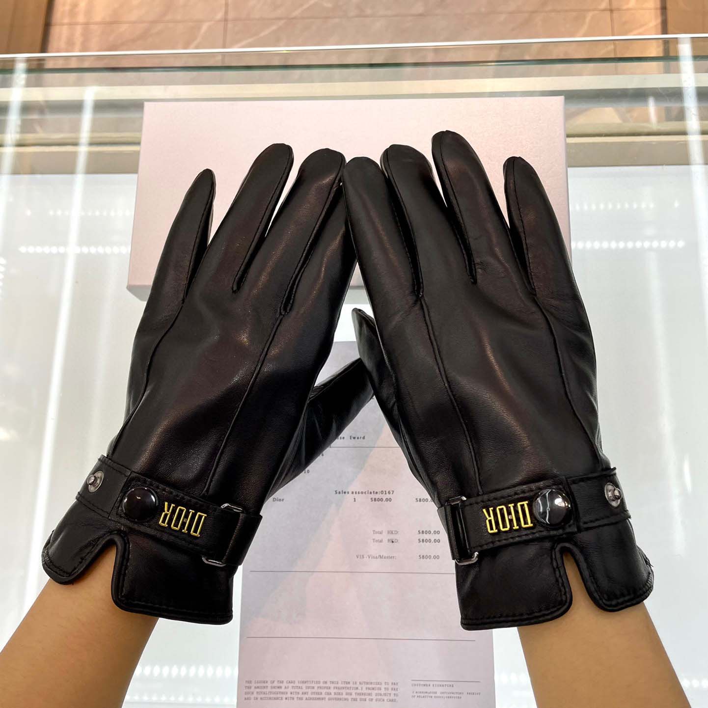 Dior Men's Gloves  - DesignerGu