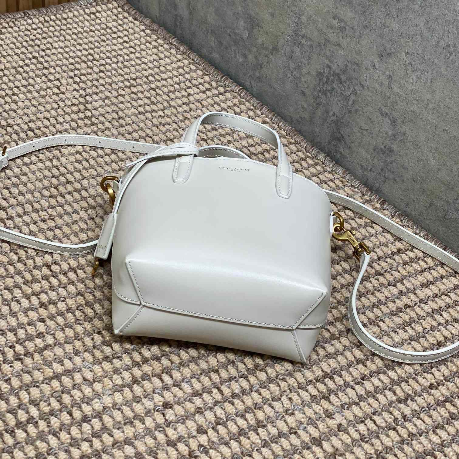 Saint Laurent Mini Toy Shopping Saint Laurent In Box Leather - DesignerGu