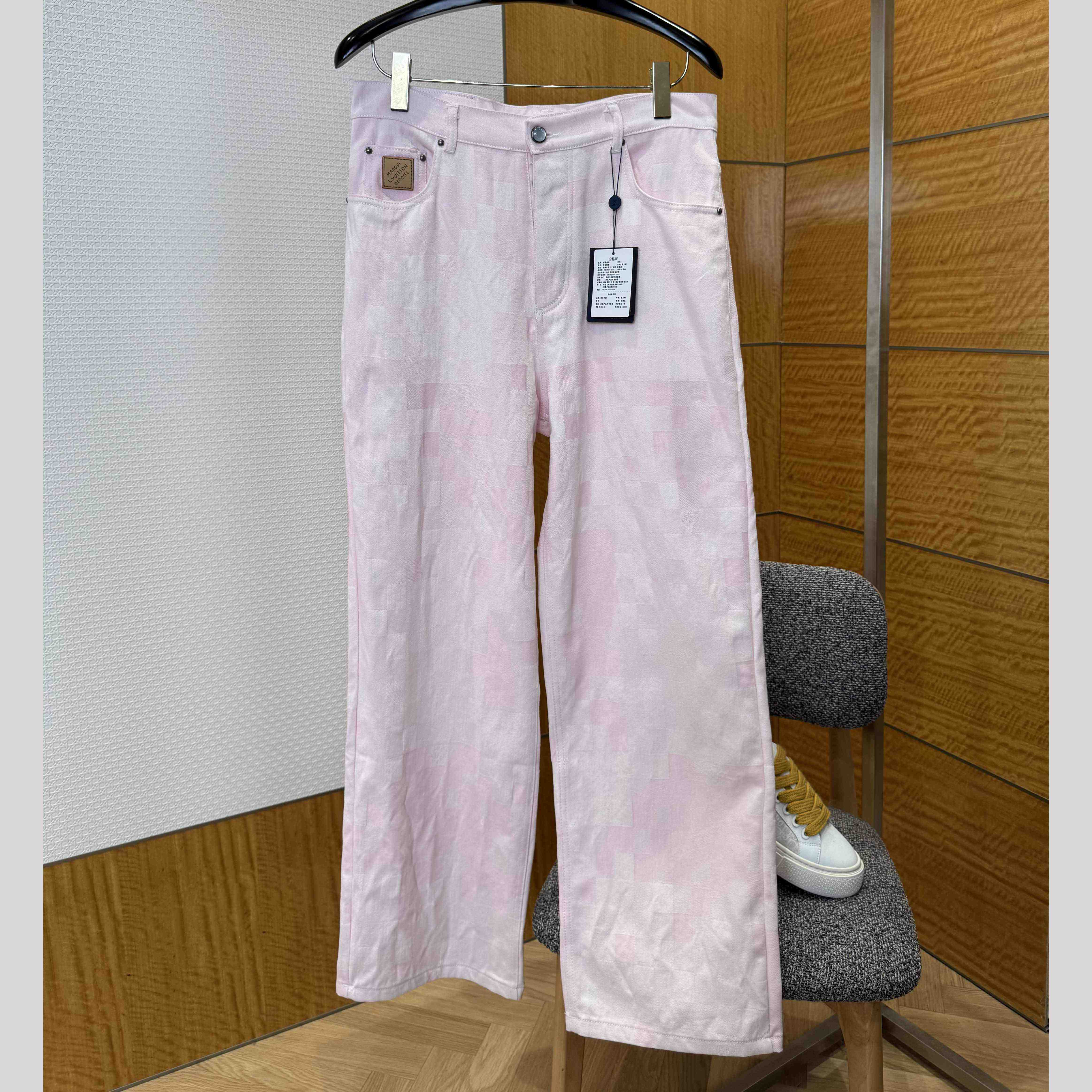 Louis Vuitton Damoflage Denim Skate Pants   1AILVF - DesignerGu