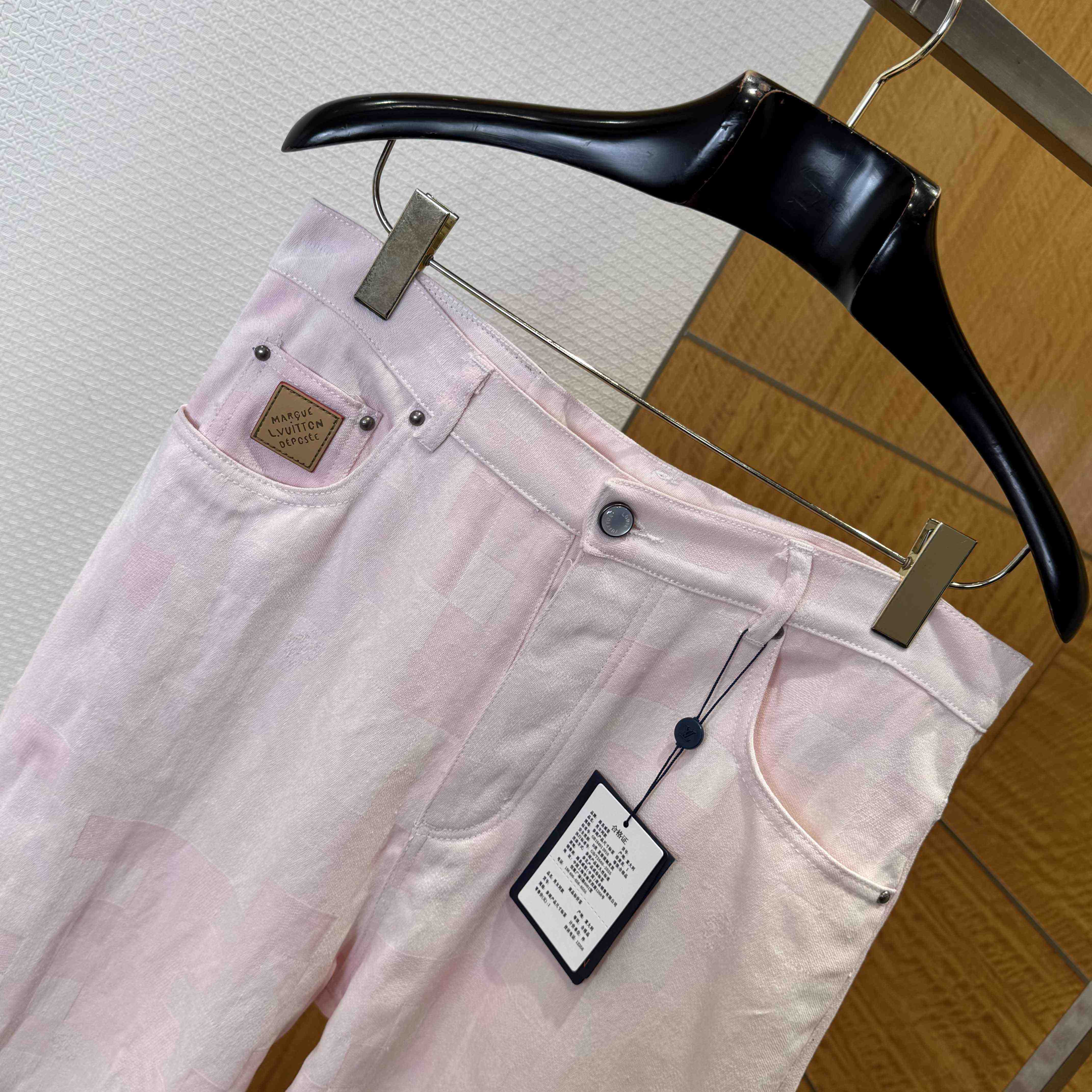 Louis Vuitton Damoflage Denim Skate Pants   1AILVF - DesignerGu