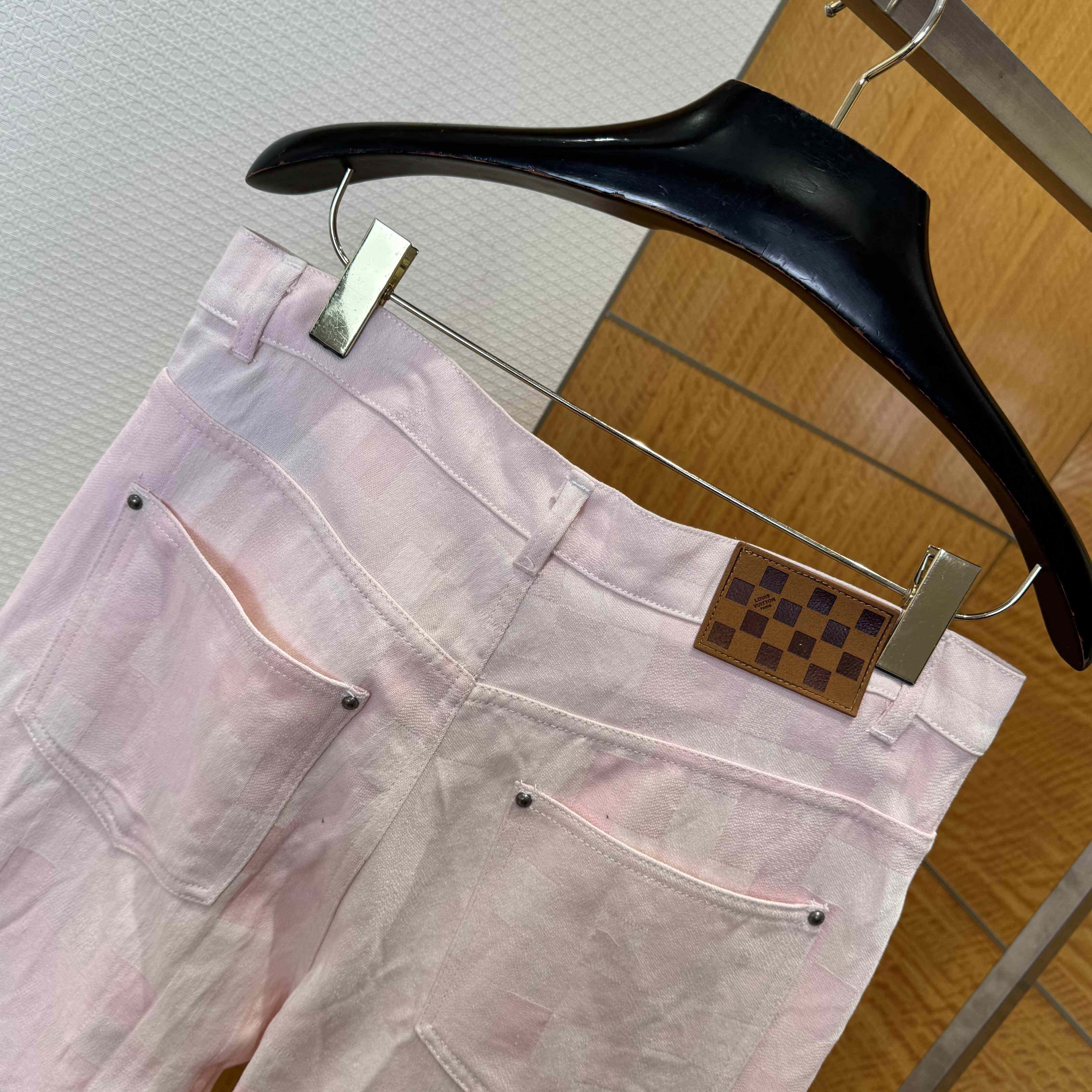 Louis Vuitton Damoflage Denim Skate Pants   1AILVF - DesignerGu