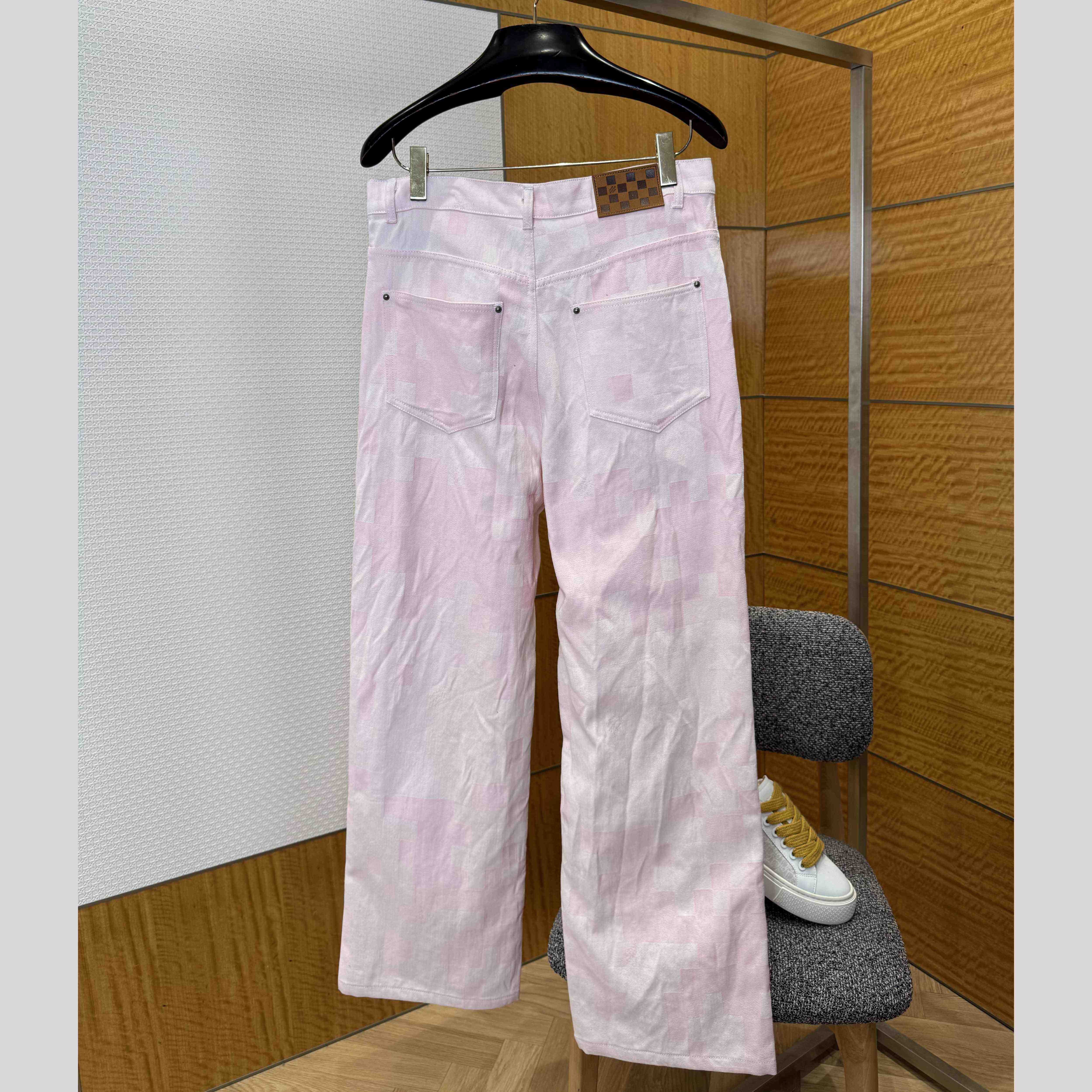 Louis Vuitton Damoflage Denim Skate Pants   1AILVF - DesignerGu