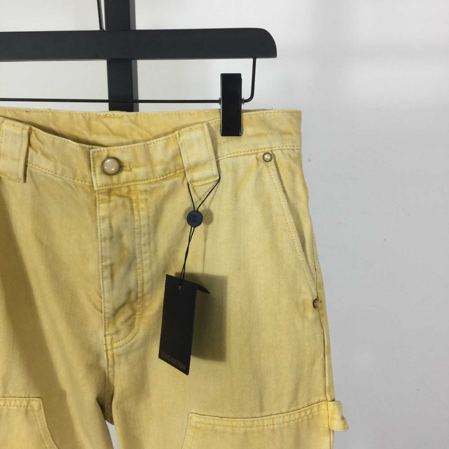 Louis Vuitton Garment-Dyed Denim Carpenter Pants   1AHVCG - DesignerGu